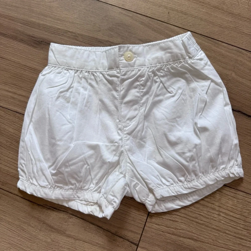 Gymboree White Shorts 18-24 Months NWT